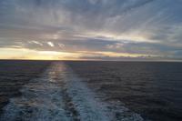 Sonnenuntergang über der Nordsee