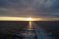 Sonnenuntergang über der Nordsee