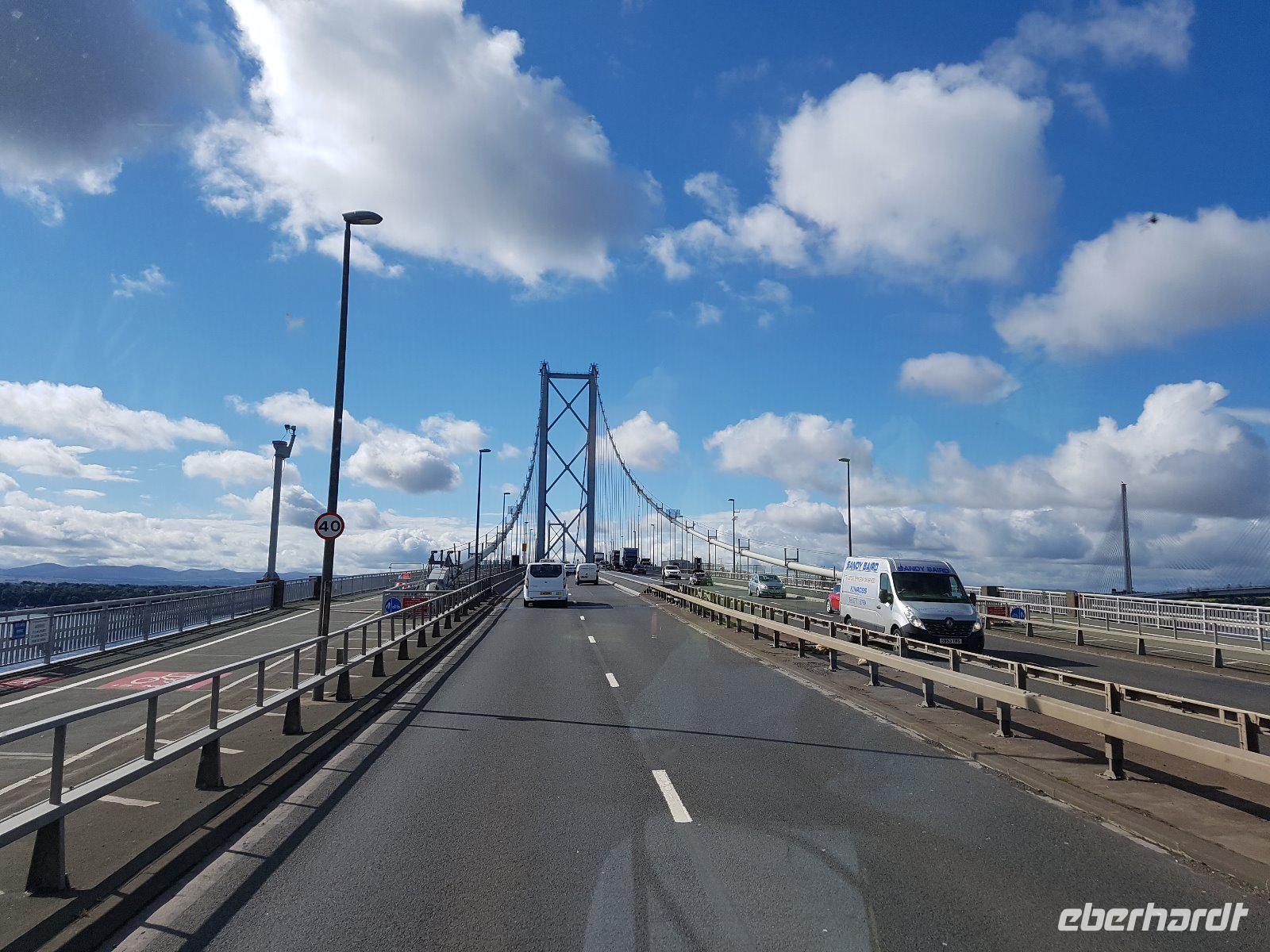 912_Rückfahrt; über die Forth Road Bridge