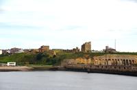 009 Ankunft in Tynemouth, Abbeyruine und Castle