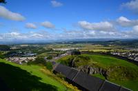 080 Stirling Castle, Blick zu den Trossachs