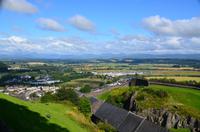 081 Stirling Castle, Blick zu den Trossachs
