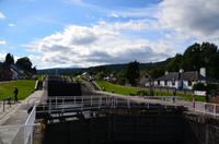 110 Fort Augustus, Schleusentreppen des Calledonischen Kanals