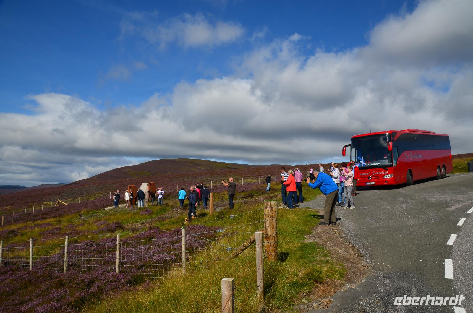 128 Cairngorm Mountains, Fotostopp Corgarff Castle