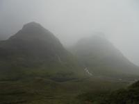 Hochlandstimmung an den Wächterbergen im Tal von Glencoe