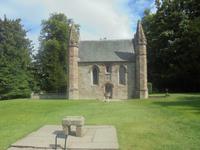 Scone Palace, Kapelle auf dem Moot Hill mit 