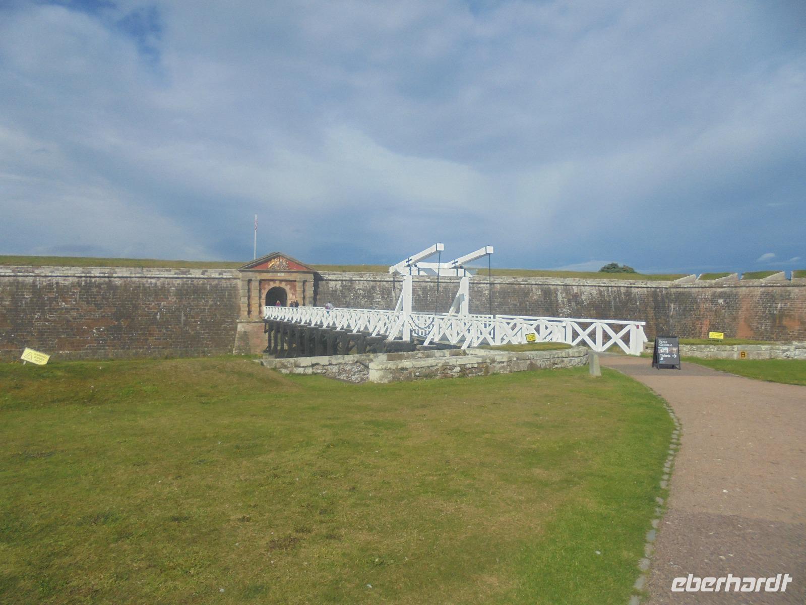 Fort George, inneres Eingangstor