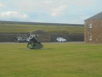 Fort George, Bombarde auf dem zweiten Appellplatz