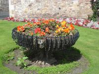 Mary Scotts House Jedburgh Blumenpracht