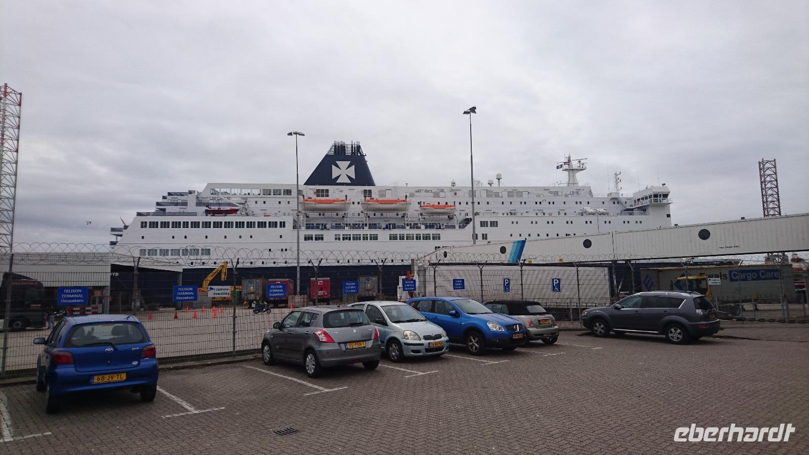 Unsere Fähre der DFDS