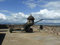 Edinburg Castle - Ein-Uhr-Kanone