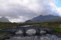 076 Isle of Skye, Red und Black Cullin Hills bei Sligachan