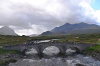 077 Isle of Skye, Red und Black Cullin Hills bei Sligachan