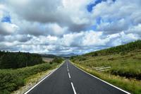 080 Isle of Skye, Blick zum Massiv des Storr