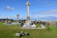 129 Isle of Skye, Kilmuir Friedhof, Grab von Flora MacDonald