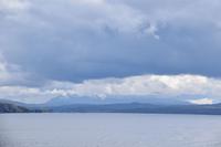 145 Isle of Skye, Abfahrt von Uist, Blick zu den Cullin Hills