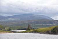 230 Nordwest- Highlands, Loch Assynt und Ardvreck Castle