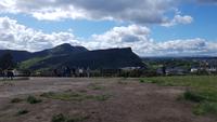 Edinburgh Blick auf Arthurs Seat