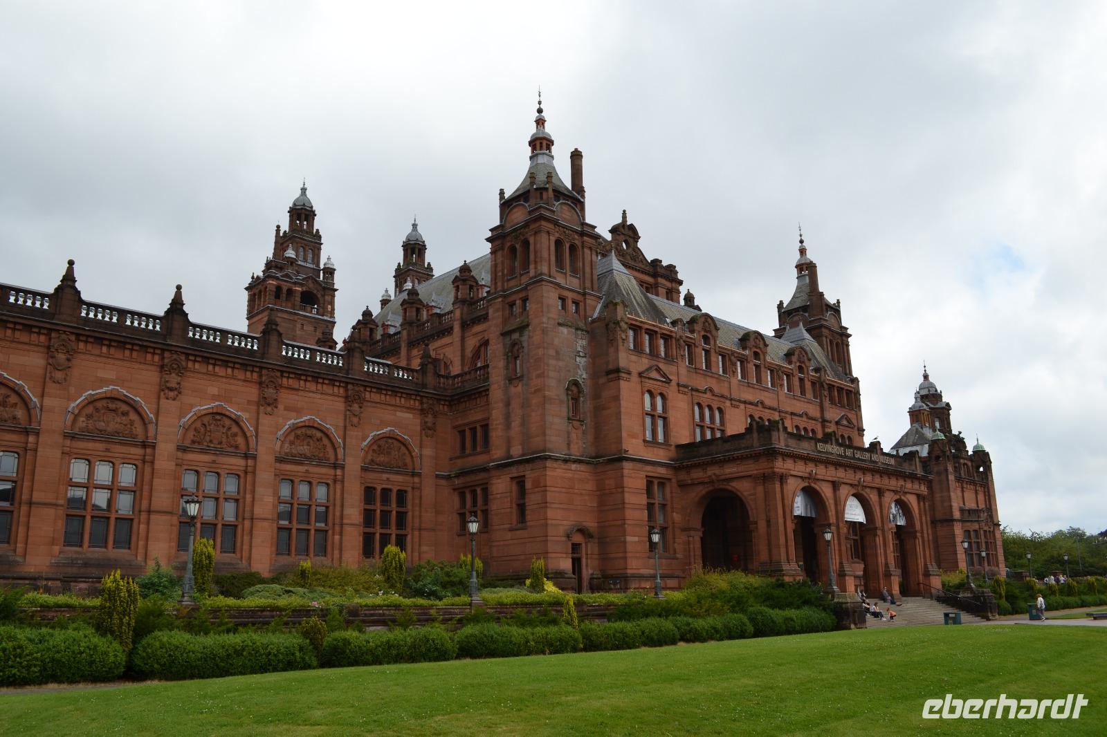 Ankunft in Glasgow - Kelvingrove Art Gallery and Museum