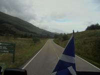 Einfahrt in die Highlands