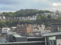 Blick auf die Hafenstadt Oban