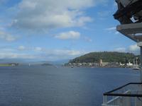 auf der Fähre bei Ausfahrt aus Oban