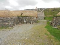 Black-House-Siedlung An Gearannan auf der Hebrideninsel Lewis