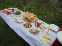 Picknick bei der Lewis-Rundfahrt