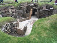 Skara Brae, ein Steinzeitdorf auf den Orkneys