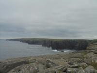 Felsenküste bei Old Wick Castle