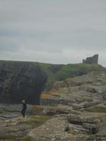 Felsenküste bei Old Wick Castle