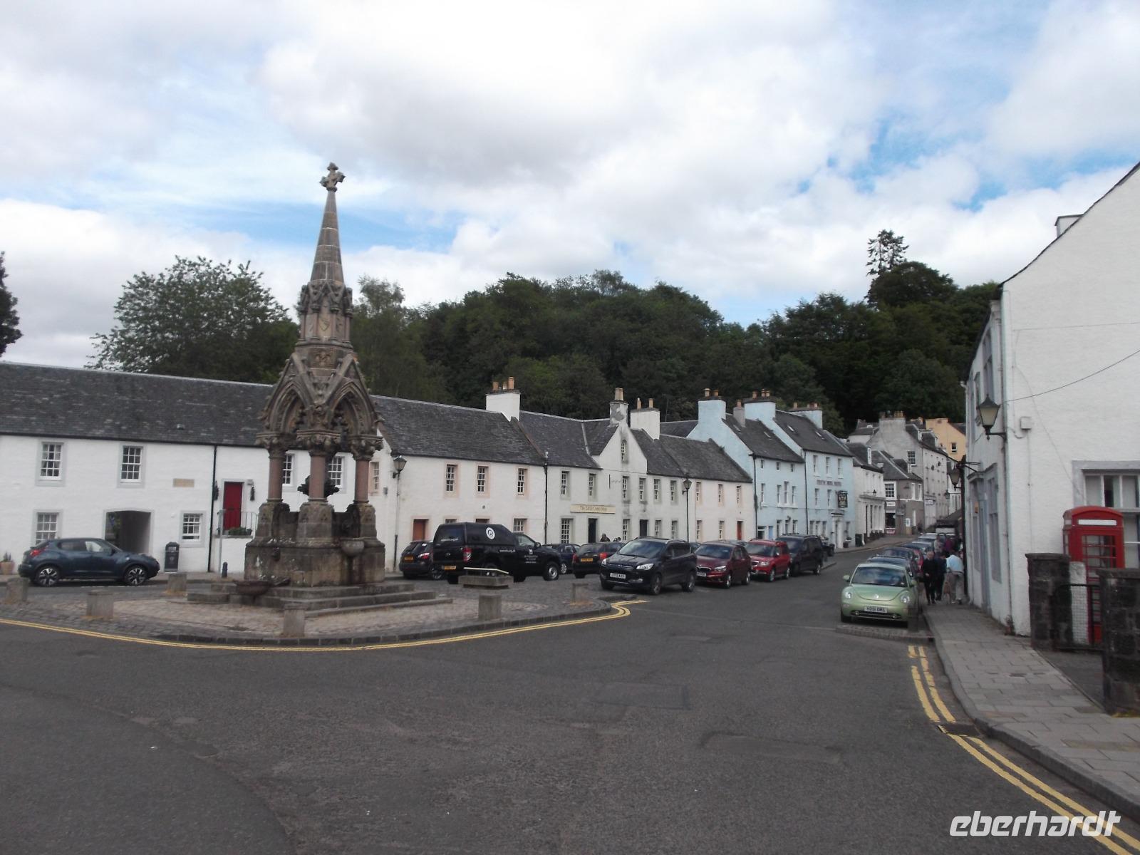 Marktplatz des Städtchens Dunkeld