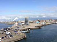 Hafenausfahrt Amsterdam Ijmueden