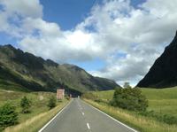 Fahrt durch Glencoe