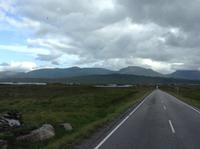 Fahrt durch das Rannoch Moor