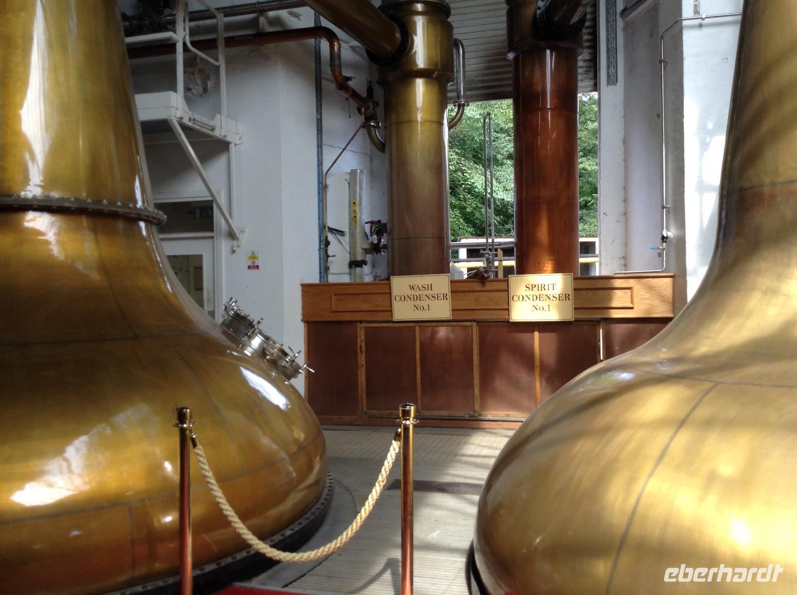 in der Whiskybrennerei