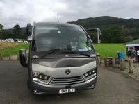 Wanderung auf dem West Highland Way - Unser Bus