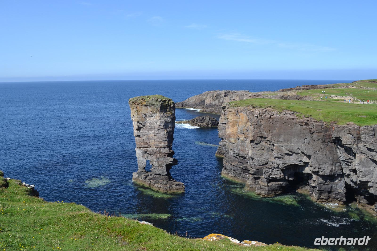 Unterwegs auf den Orkney-Inseln - Klippen von Yesnaby