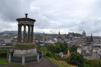Stadtrundfahrt in Edinburgh - Blick vom Calton Hill zur Altstadt