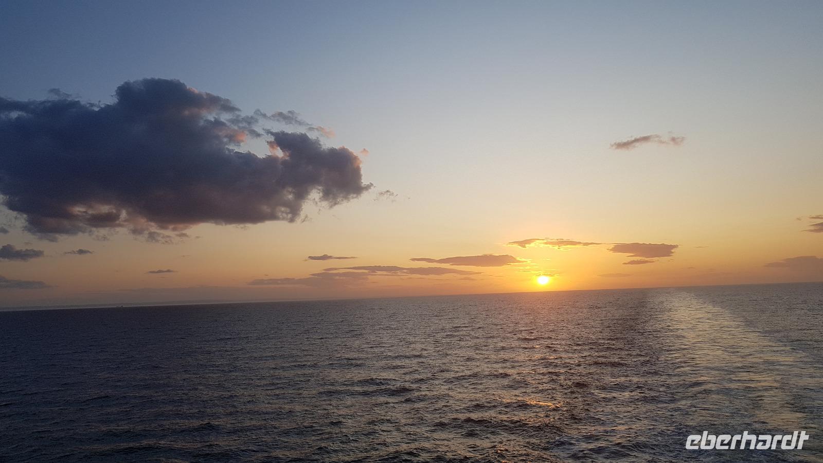 Fährüberfahrt nach Hause