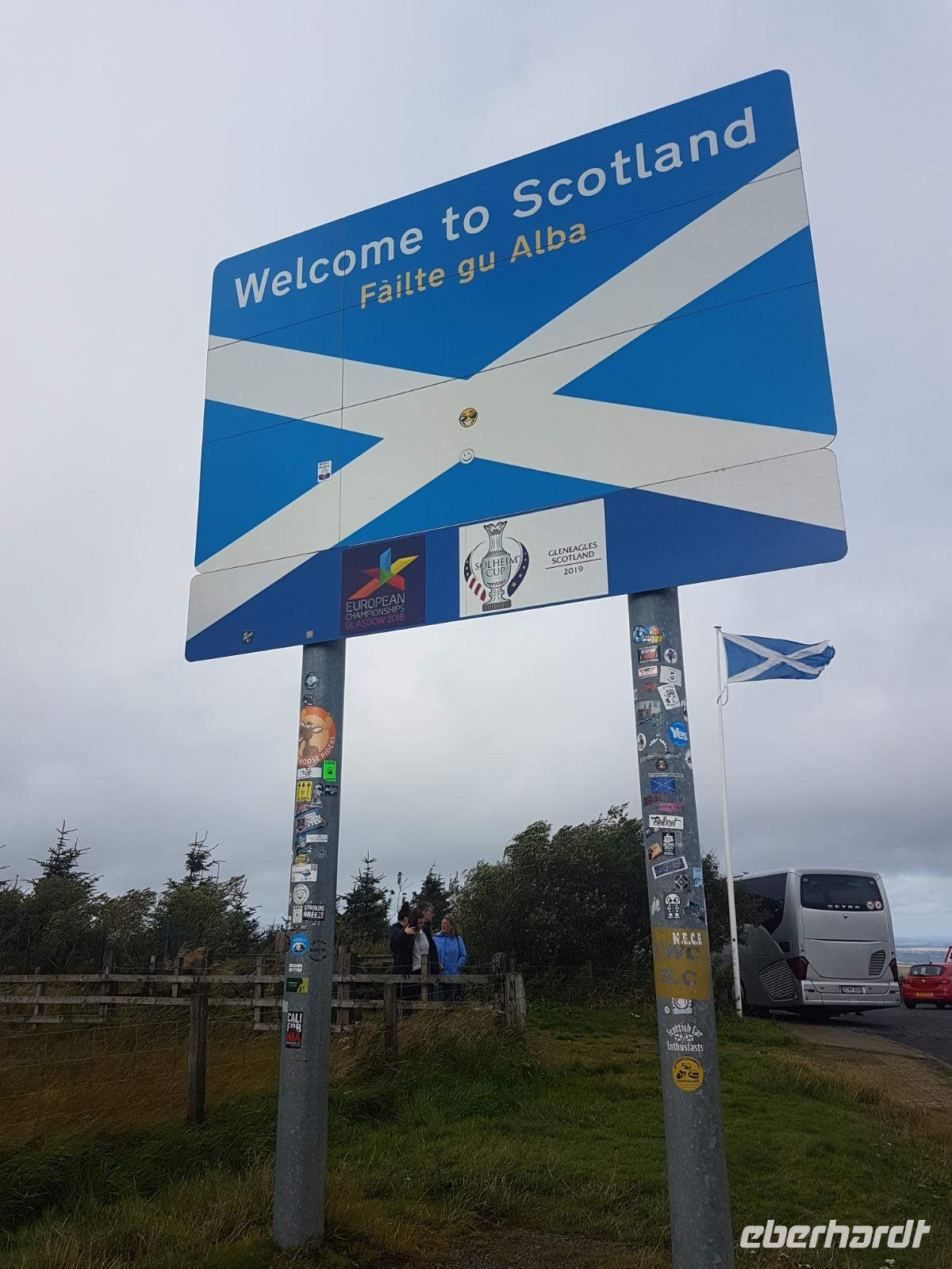 Willkomen in Schottland