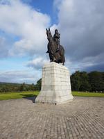Robert the Bruce-Statue in Bannockburn