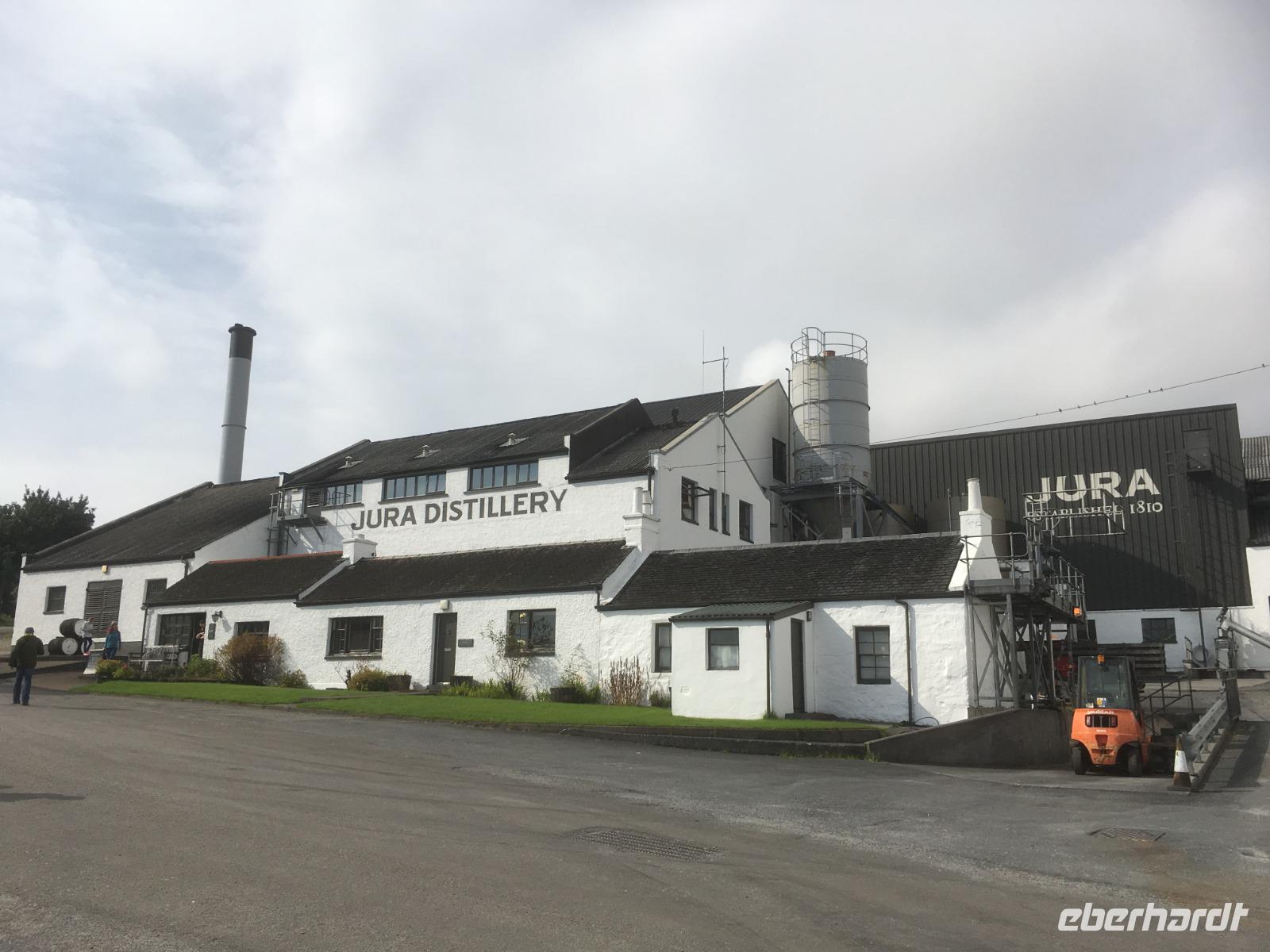 Besuch bei der Isle of Jura-Destillerie