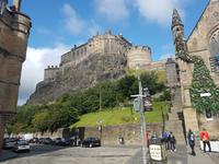 Blick zum Edinburgh Castle