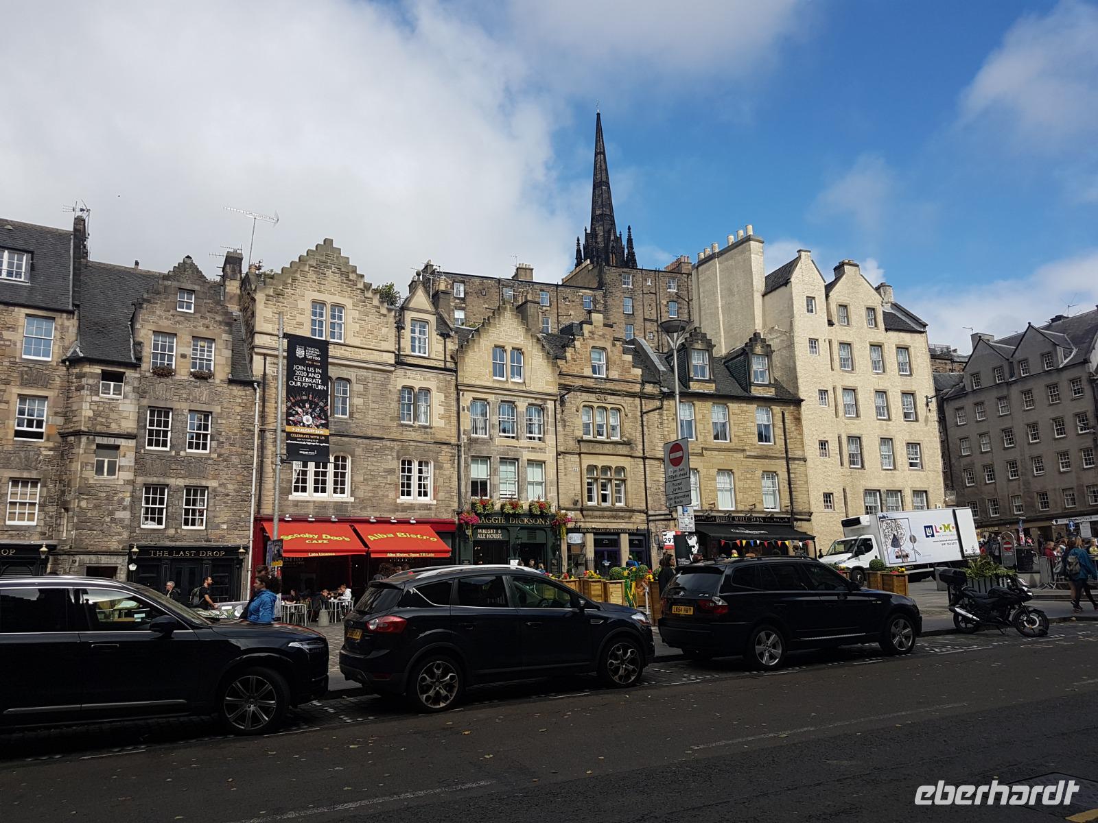 Blick vom Grassmarket (1)
