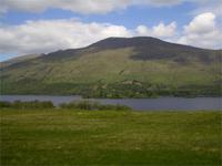 Landschaft am Loch Lomond