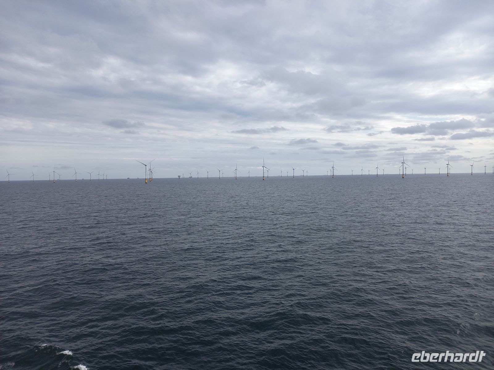 Nordsee: auf dem Weg nach Newcastle und Schottland
