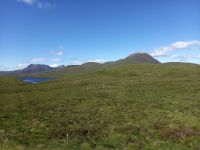 Landschaft der nördlichen Highlands