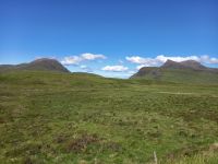 Landschaft der nördlichen Highlands