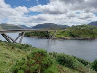 Brücke von Kylescu über Loch Glendhu